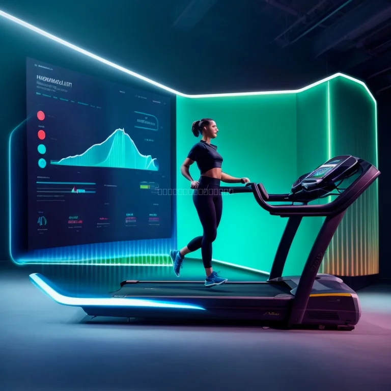 Fitvora KI Fitnessgerät im Einsatz